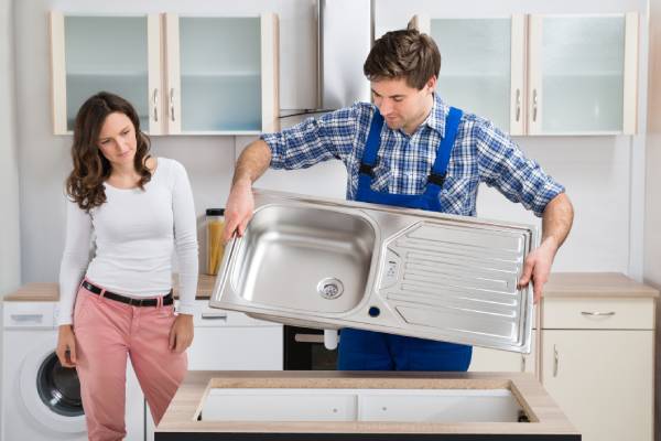 Kitchen Sink Installation